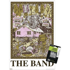 Trends International The Band - The Music From Big Pink Unframed Wall Poster Prints - 1 of 4