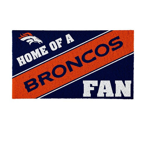 Evergreen Denver Broncos, PVC Mat COLOR