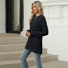 Clearlove Women's Lightweight Long Sleeve Crew Neck Sweater Plus Size Classic Fit Elegant Top Spring Autumn - 4 of 4