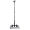 Chloe Lighting WACIAN Transitional 5 Light Chrome Hanging Chandelier 18" Wide - 2 of 4