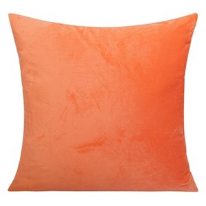 Velvet Pillow Cover, Cozy Euro Pillowcase - NTBAY - 1 of 4