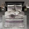 7Pcs Comforter Set, Solid Bedding Set, Microfiber Bed Comforter - 4 of 4