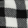 plaid black & white