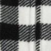 plaid black & white