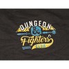 Dungeons & Dragons Fighter Club Logo Men's Black Graphic Sleep Shorts - 2 of 3