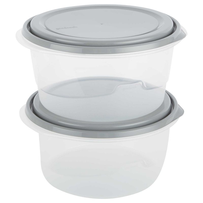 GoodCook EveryWare Round 15.7 Cups Food Storage Container - 2pk, 1 of 8