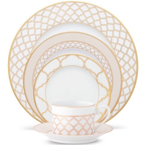 Noritake Rochelle Gold 5-Piece Place Setting By Noritake