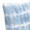 Jaipur Living 18"x18" Chalet Shibori Square Throw Pillow Blue : 20x20 Inch Polyester, Machine Washable Cloth Napkins - 3 of 4