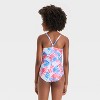 Girls' American Tie-Dye Printed One Piece Swimsuit - Cat & Jack™ - 2 of 3
