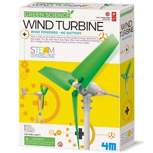 4M: Green Science - Wind Turbine - DIY Functional Turbine Kit, Kids 5+ - 1 of 4