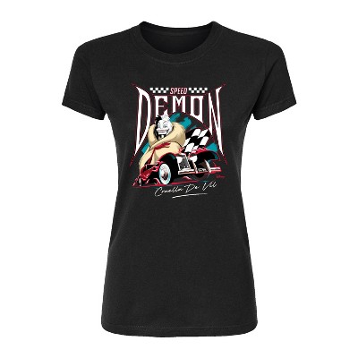 Women's - Disney - Speed Demon Fitted Graphic T-Shirt : Target
