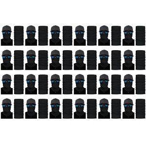 24 Pack Neck Gaiters Bulk Set for Events Teams or Promotional Use - 1 of 4