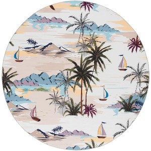 Malibu MBU829 Power Loomed Machine Washable Skid-Resistant Indoor Rugs - Safavieh - 1 of 4