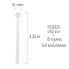 Cornucopia Brands Mini Scoops Measuring Spoons, 24pk; Micro 1/32 Teaspoon, 0.15cc - 3 of 4