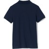 Lands' End School Uniform Kids Short Sleeve Tailored Fit Interlock Polo Shirt - 3 of 4