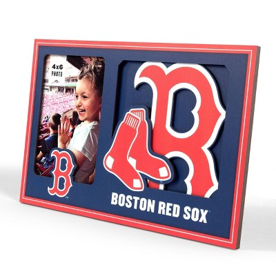 MLB Boston Red Sox 4"x6" 3D Logo Series Picture Frame