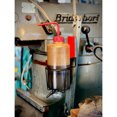 Black Magnetic Steel Cup Holder Basket