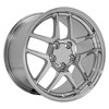 OE Wheels CV04 18 Inch Rim Fits Corvette C5 Z06 Style 5x120.65 18x10.5 Chrome - Hollander 5124 (1) - 3 of 4