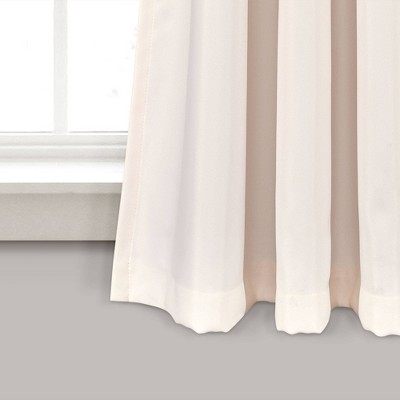 Turquoise Tangerine Floral Room Darkening Curtain Pair