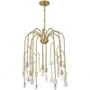 Savoy House Anholt 6 - Light Chandelier in  Noble Brass - 3 of 3