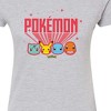 Women's - Pokémon - Retro Pokémon Fitted Graphic T-Shirt - 2 of 3