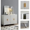 Bella Depot Sideboard Buffet Cabinet with Removable Shelves - 2 of 4