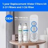 Waterdrop G3 Replacement Filter 1-Year Combo, Pack of 2 WD-G3-CF Filters and 1 WD-G3-CB Filter - 2 of 4