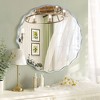 Beautyolove Round Aluminum Alloy Framed Scalloped Wavy Wall Mirror - 2 of 4