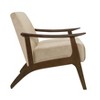 NicBex Accent Chair Velvet Upholstered Living Room Chair Comfy Chair Lounge Chair Armchair for Reading Room, Bedroom - 4 of 4