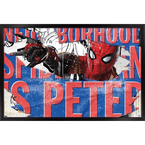 Trends International Marvel Spider-Man: No Way Home - Teaser Wall Poster,  22.375 x 34, Premium Unframed Version