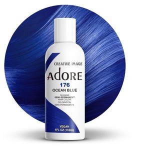 Creative Image Adore Semi-Permanent Hair Color - 176 OCEAN BLUE - Haircolor Dye - 1 of 4