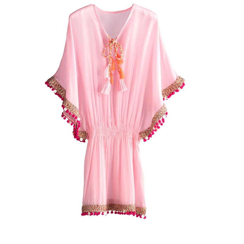 Shiraleah Pink Dede Swim Cover Up, 2 of 6