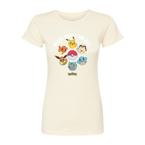 Women's - Pokémon - Gotta Catch em All Fitted Graphic T-Shirt - 1 of 3