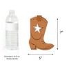 My First Rodeo - Cowboy Boots Decorations DIY Little Cowboy 1st Birthday Party Essentials - Set of 20 - 4 of 4