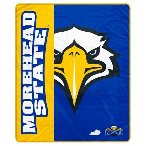 NCAA Morehead State Eagles Ultra Soft Tailgate Throw Blanket - 1 of 2