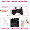 Garvee 12V Kids Ride-On Truck Car with Remote Control LED Lights Music and Spring Suspension - 4 of 4