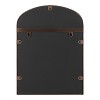 Kate and Laurel Peyson Framed Arch Mirror with Shelf, 18x24, Bronze - 4 of 4