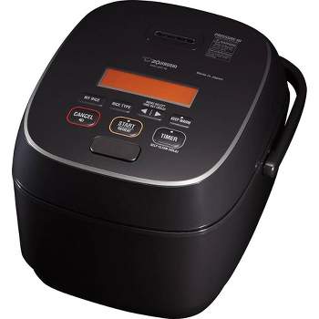 Zojirushi 10 Cup Pressure Induction Heating Rice Cooker and Warmer - Black - NW-JEC18BA