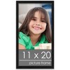 PosterPalooza | Classic Modern Grey Picture Frame - UV Acrylic, Foam Board Backing, Hanging Hardware - 2 of 4