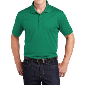 Mafoose Men's Short Sleeve Tall Micropique Sport-Wick Moisture-Wicking Polo T-shirt - 1 of 4