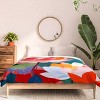 Deny Designs 3pc King 83 Oranges The Enchanted Lotus Garden Comforter Bedding Set - 3 of 4