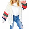 Women's Oversized Sweater Open Cardigan - Haptics - 4 of 4