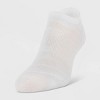 All Pro Women's Perfect Heel Forming Fit 6pk Liner Socks - White/Gray/Black 4-10: Moisture Wicking, Arch Support - 3 of 3