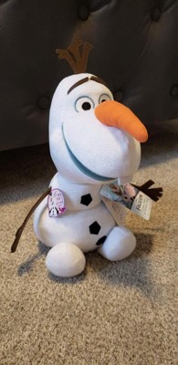 Disney Frozen's Olaf Plush with Rope Squeaky Dog Toy