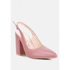 Creidne Block Heel Pointed Toe Sandals Women - 2 of 4