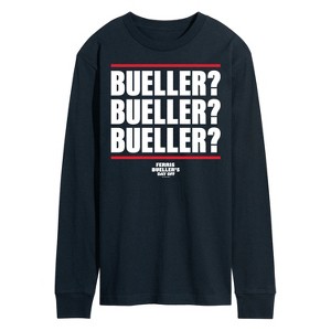 Men's - Ferris Bueller's Day Off - Bueller Bueller Bueller Long Sleeve Graphic T-Shirt - 1 of 4