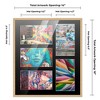 PosterPalooza | Natural Finish Collage Frame - Black Mat, 20 Frame Sizes to Choose From, UV Acrylic - 2 of 4