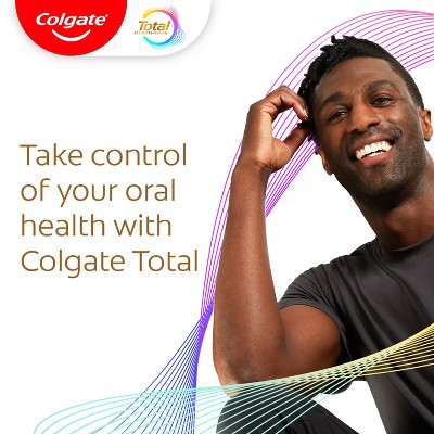 Colgate Total Whitening Fluoride Toothpaste - 5.1oz/3pk: Sugar-Free, Gluten-Free, Vegan, Mint Flavor