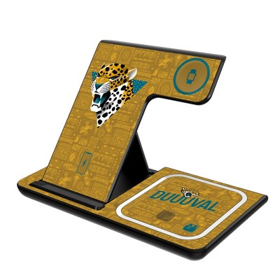 Keyscaper Jacksonville Jaguars 2024 Edition 15-Watt 3 in 1 Charging Station