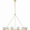 Crystorama Lighting Aragon 12 - Light Chandelier in  Soft Brass - 2 of 4